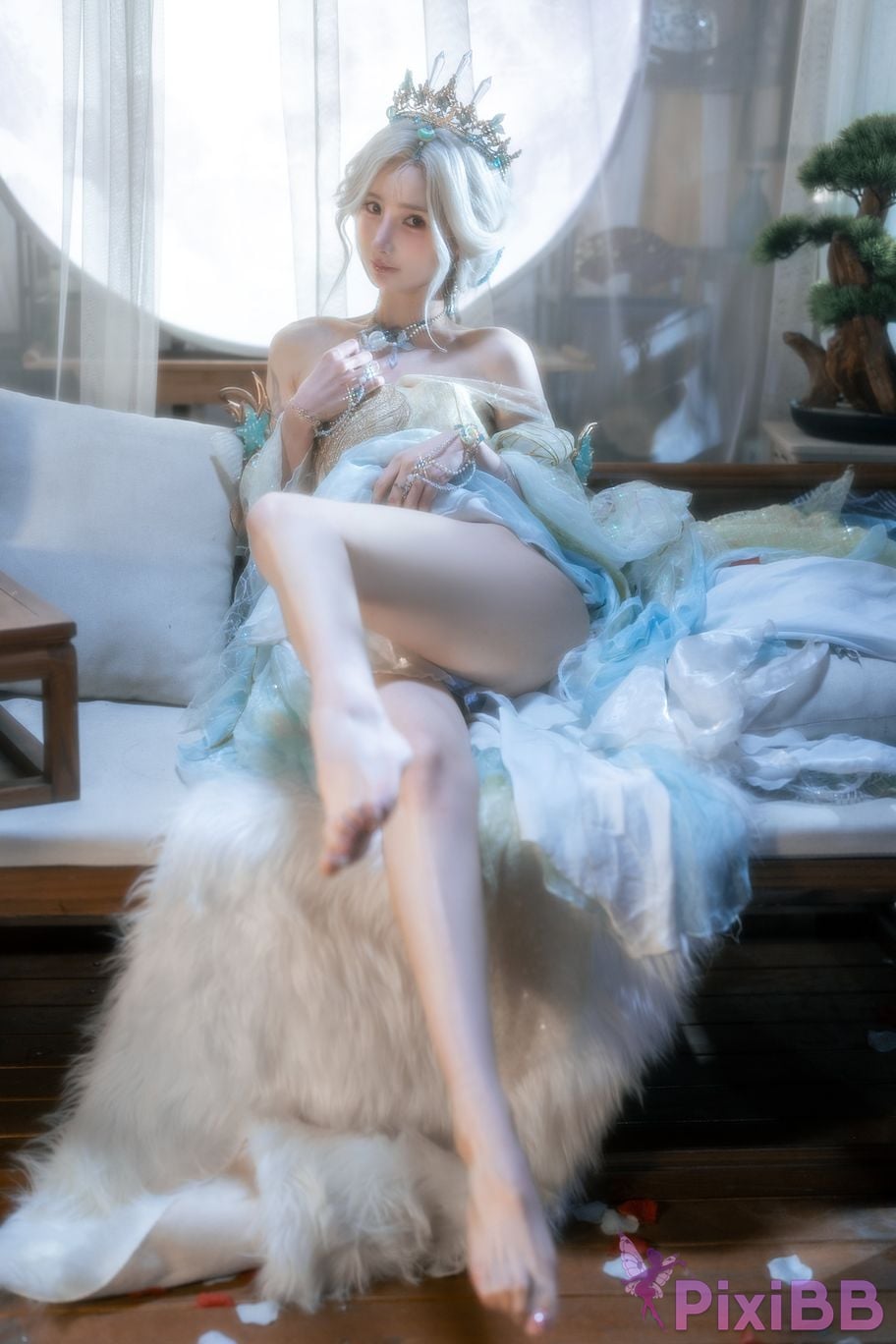 Cosplayer orange meow sauce Member Highlights Nishuihan PixiBB.COM 007