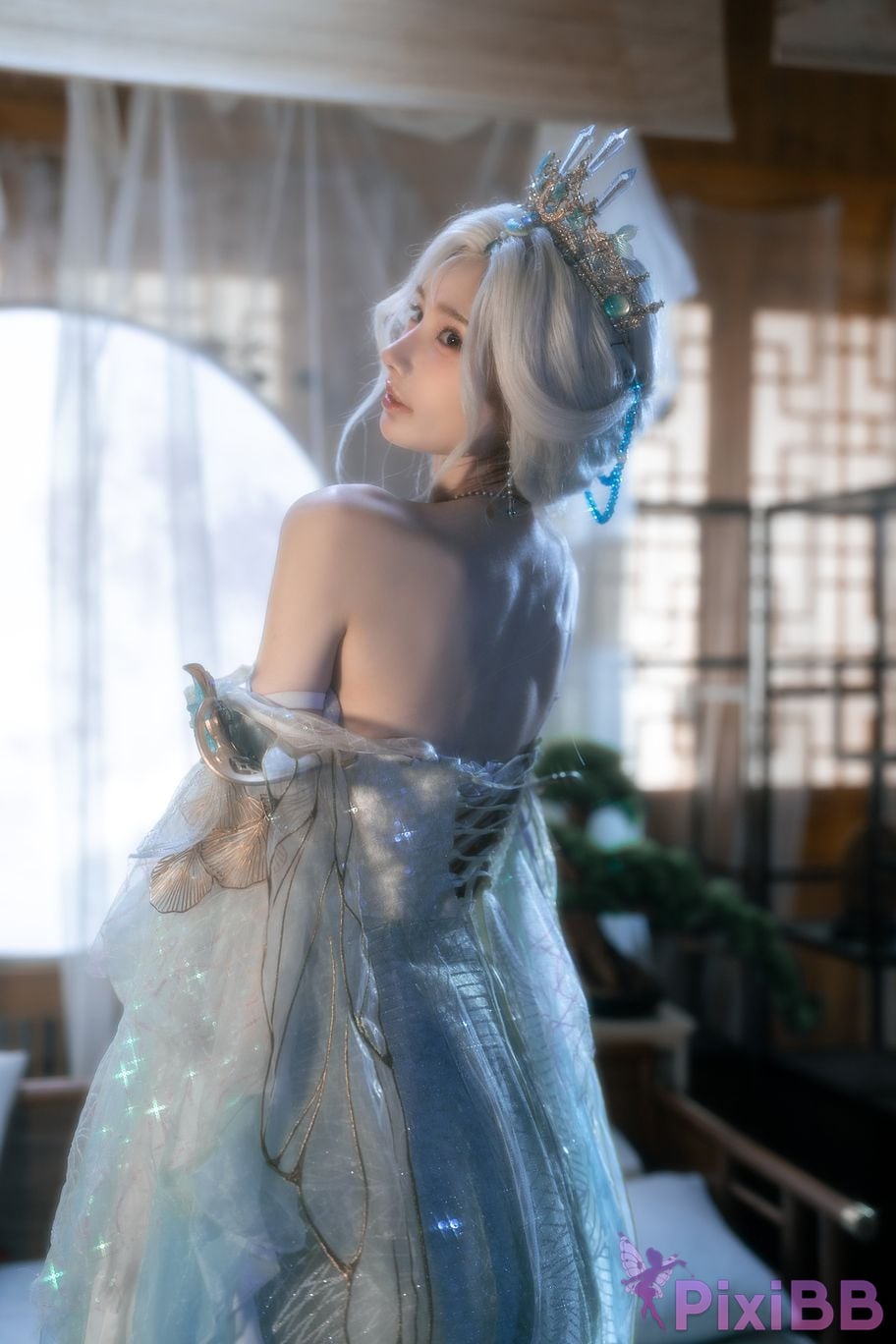 Cosplayer orange meow sauce Member Highlights Nishuihan PixiBB.COM 012