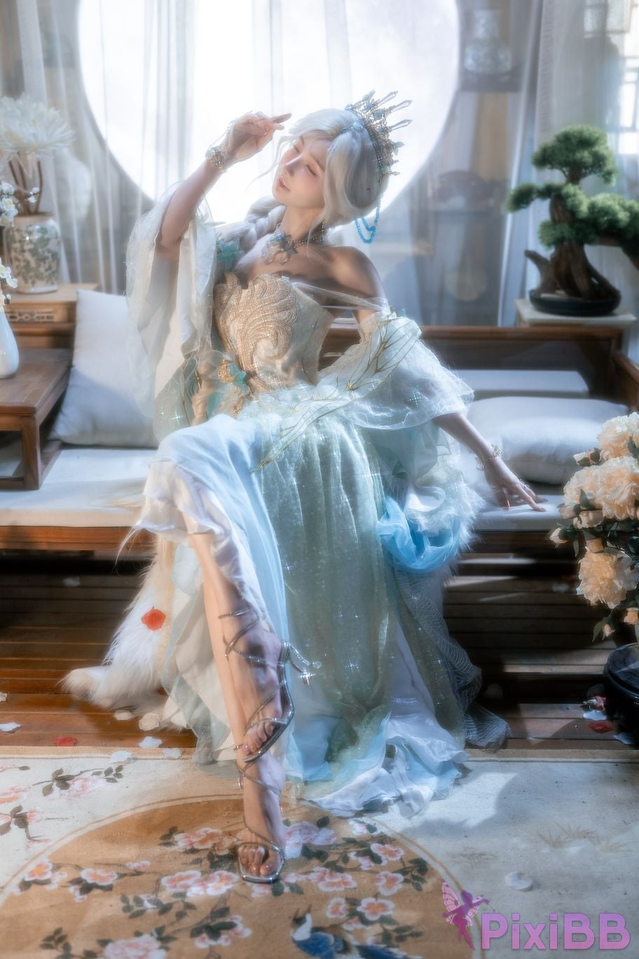 Cosplayer orange meow sauce Member Highlights Nishuihan PixiBB.COM 037