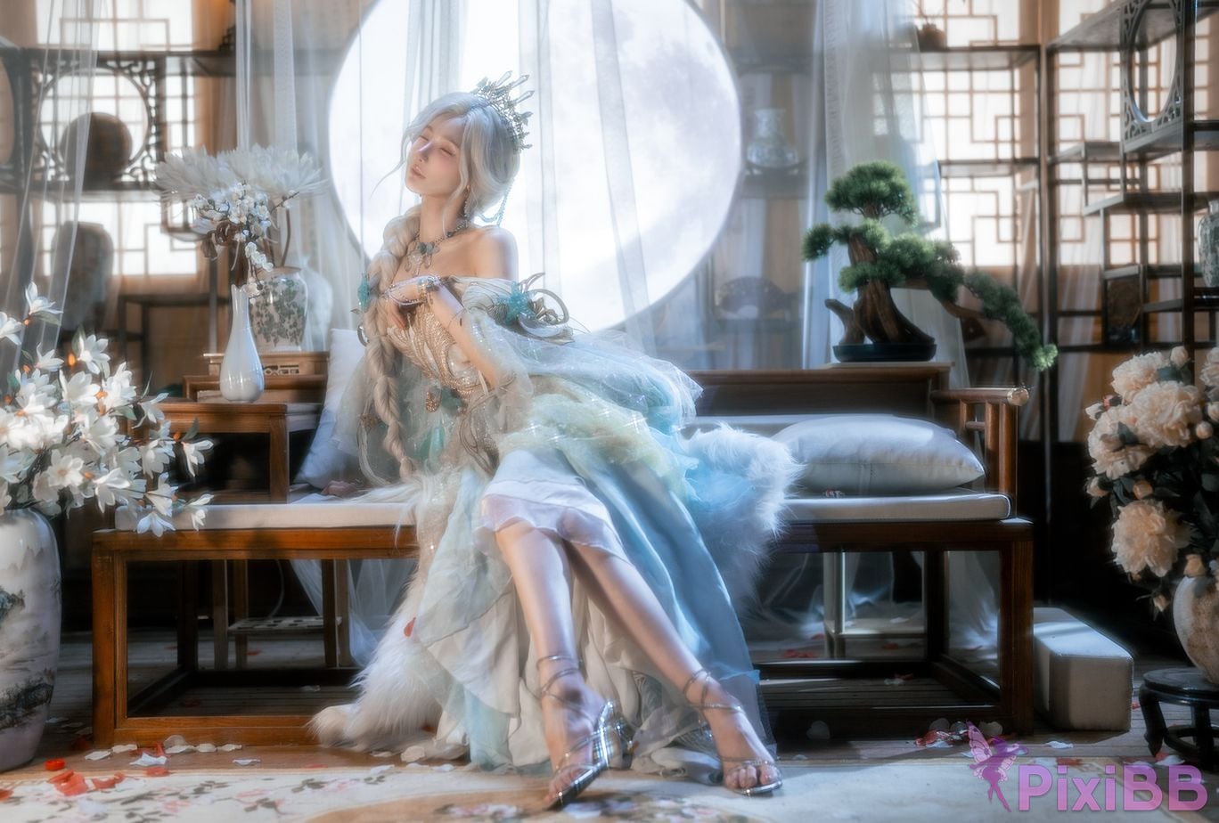 Cosplayer orange meow sauce Member Highlights Nishuihan PixiBB.COM 040