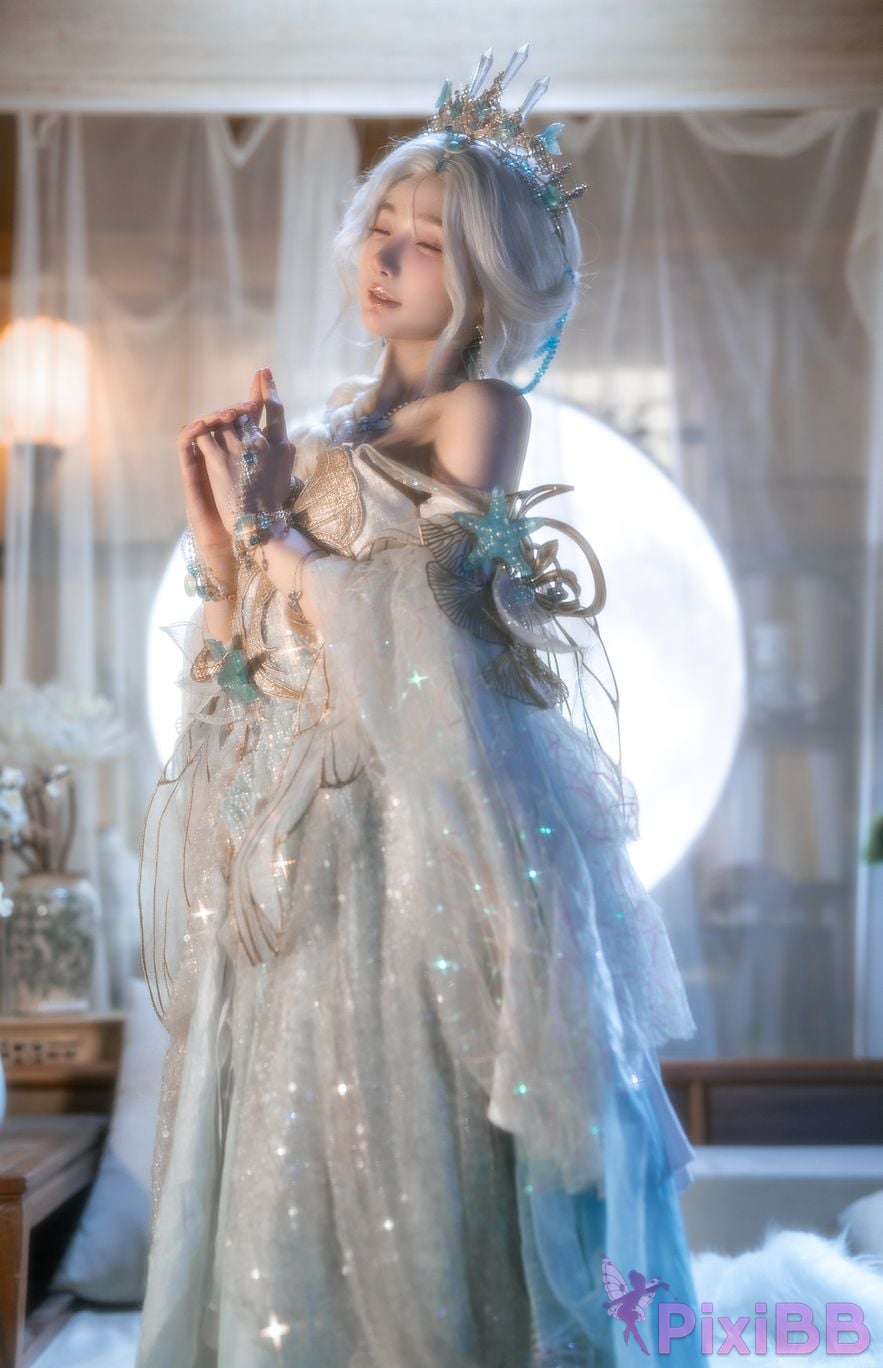 Cosplayer orange meow sauce Member Highlights Nishuihan PixiBB.COM 041