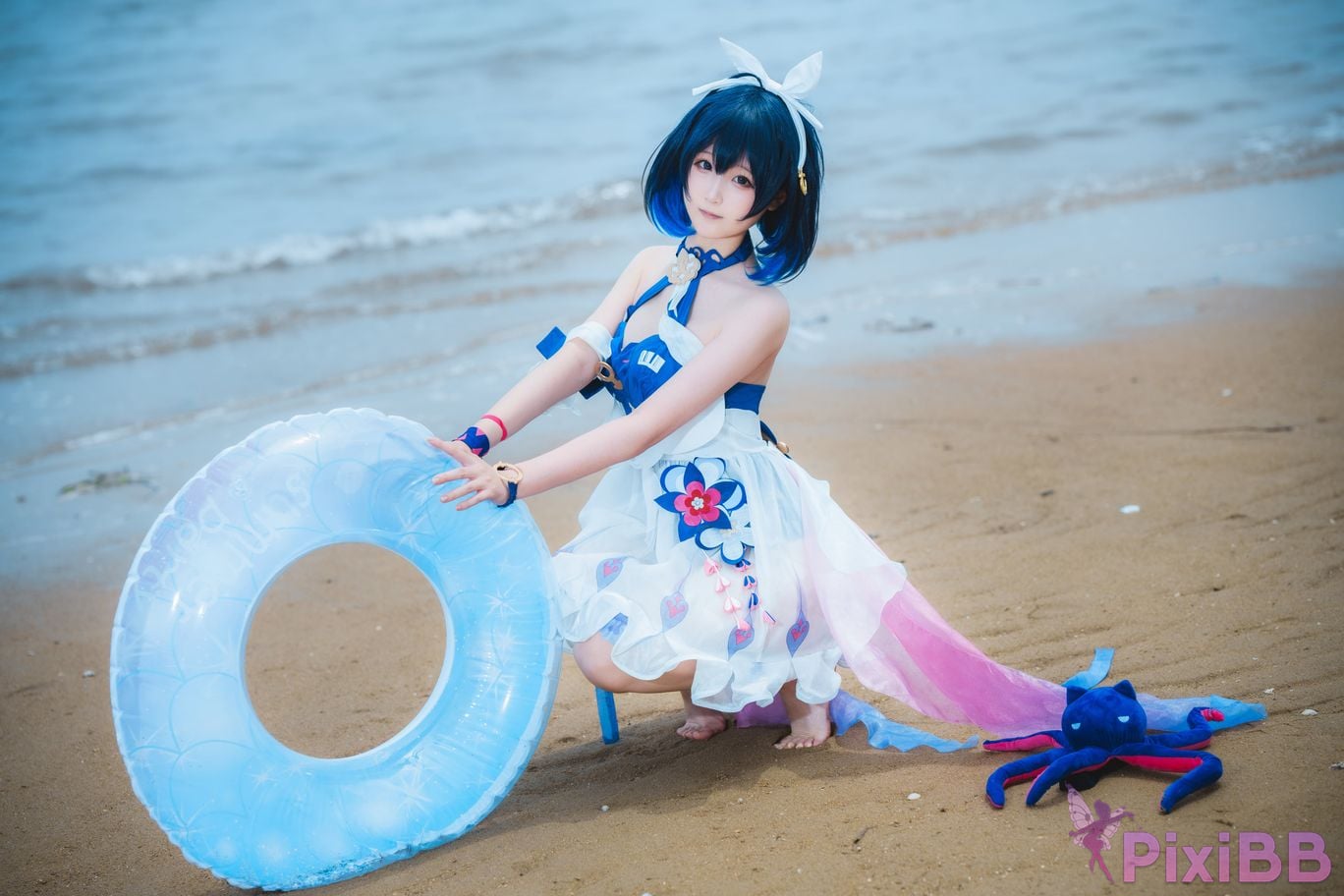 Cosplayer Seele Mai The story of waves on the other side Hill beach PixiBB.COM 005