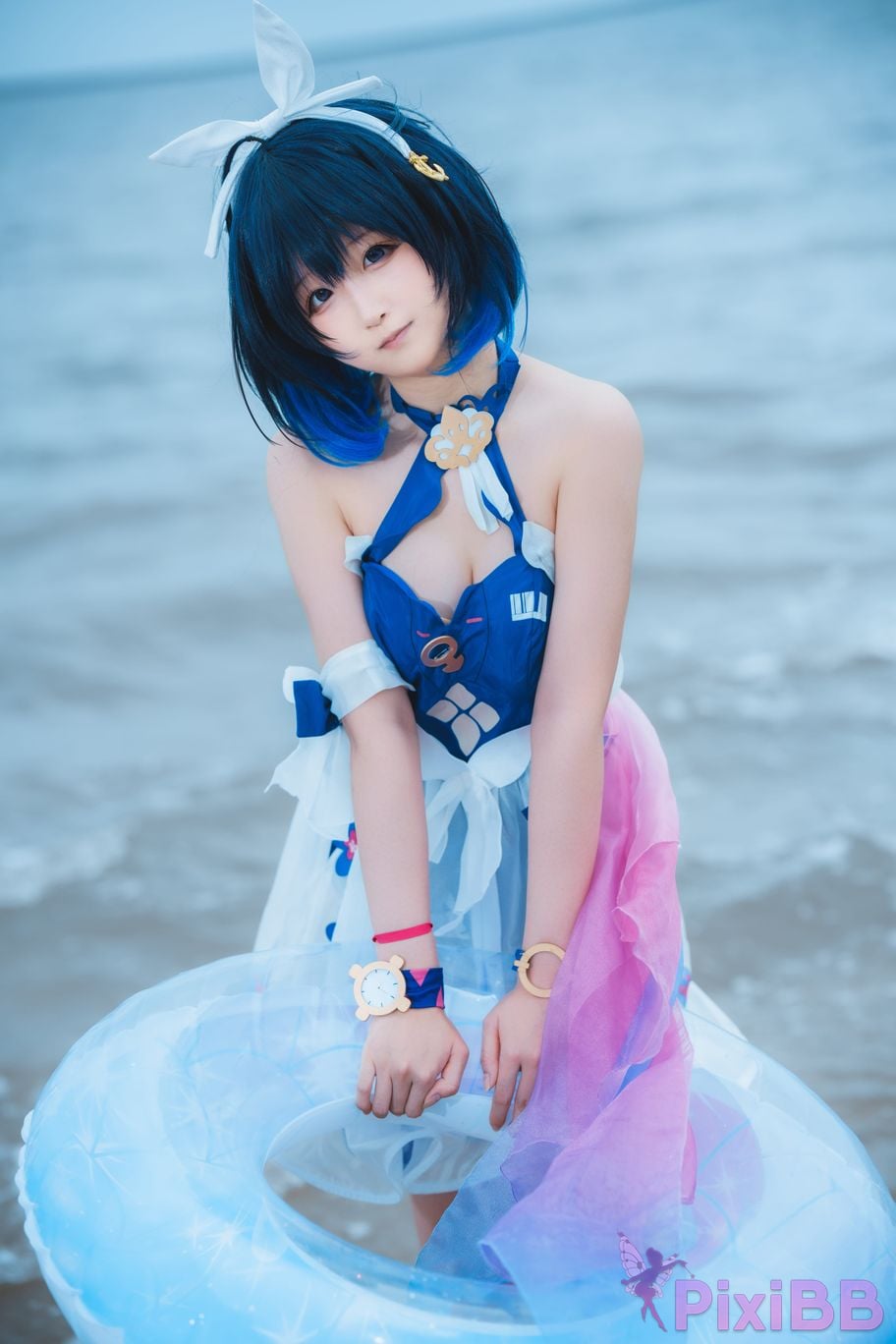 Cosplayer Seele Mai The story of waves on the other side Hill beach PixiBB.COM 012