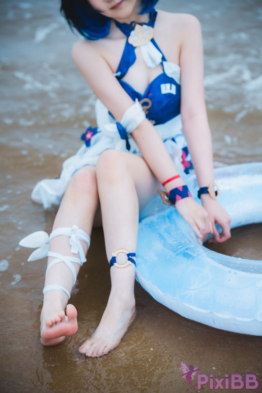 Cosplayer Seele Mai The story of waves on the other side Hill beach PixiBB.COM 013