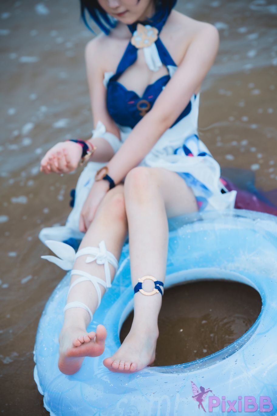 Cosplayer Seele Mai The story of waves on the other side Hill beach PixiBB.COM 027