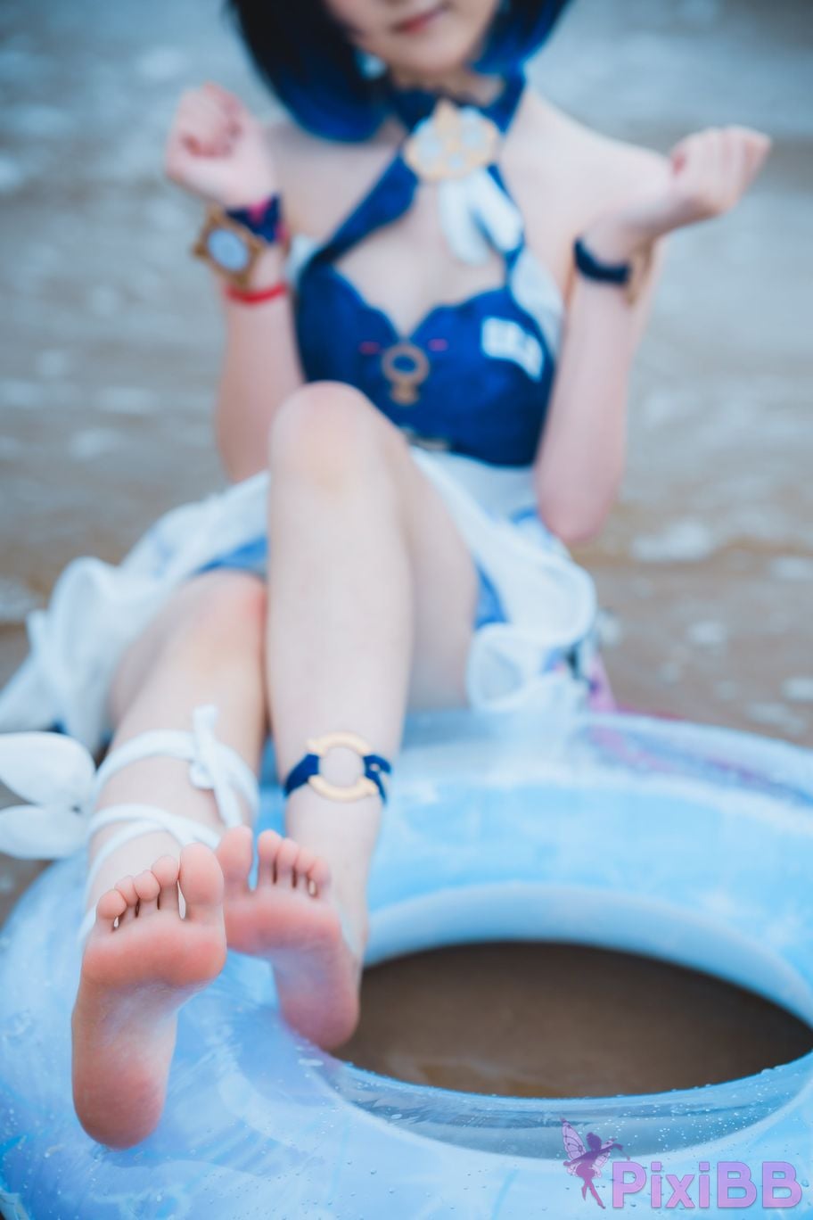 Cosplayer Seele Mai The story of waves on the other side Hill beach PixiBB.COM 028