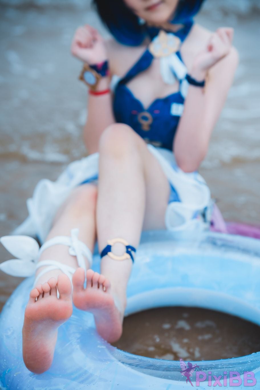 Cosplayer Seele Mai The story of waves on the other side Hill beach PixiBB.COM 032