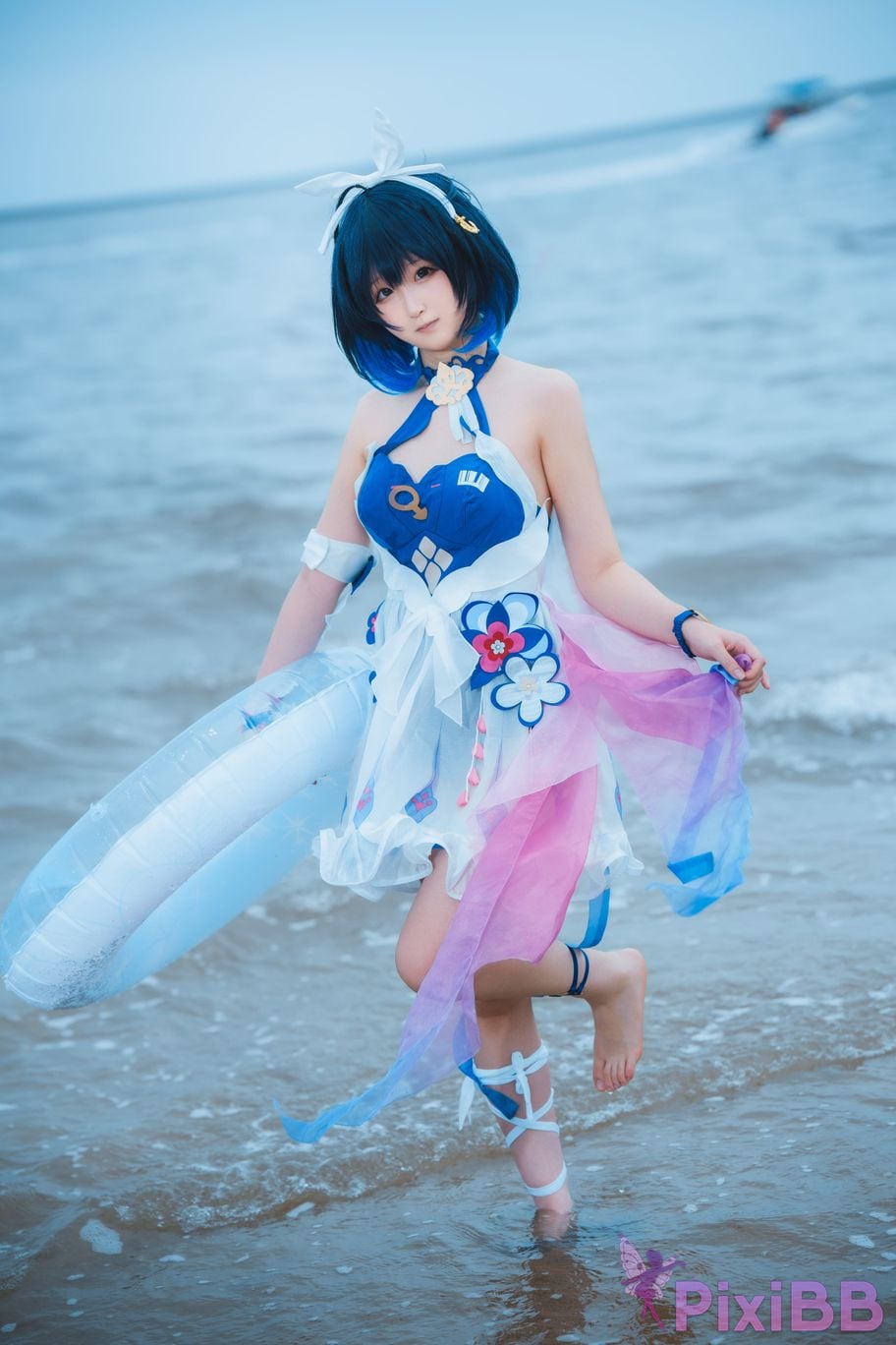 Cosplayer Seele Mai The story of waves on the other side Hill beach PixiBB.COM 034