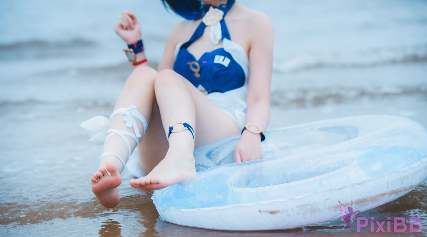 Cosplayer Seele Mai The story of waves on the other side Hill beach PixiBB.COM 037