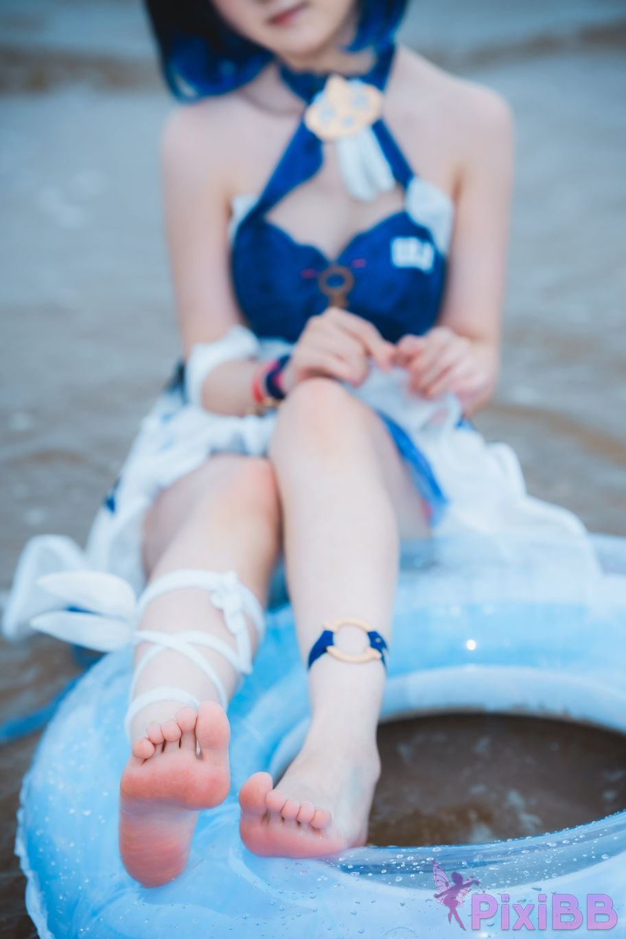 Cosplayer Seele Mai The story of waves on the other side Hill beach PixiBB.COM 040