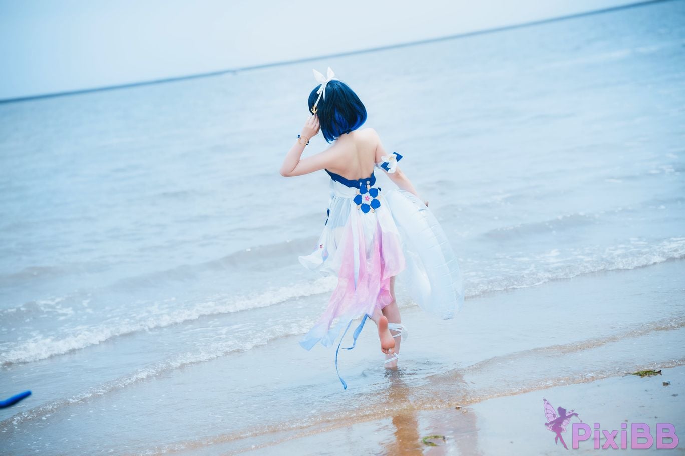 Cosplayer Seele Mai The story of waves on the other side Hill beach PixiBB.COM 041
