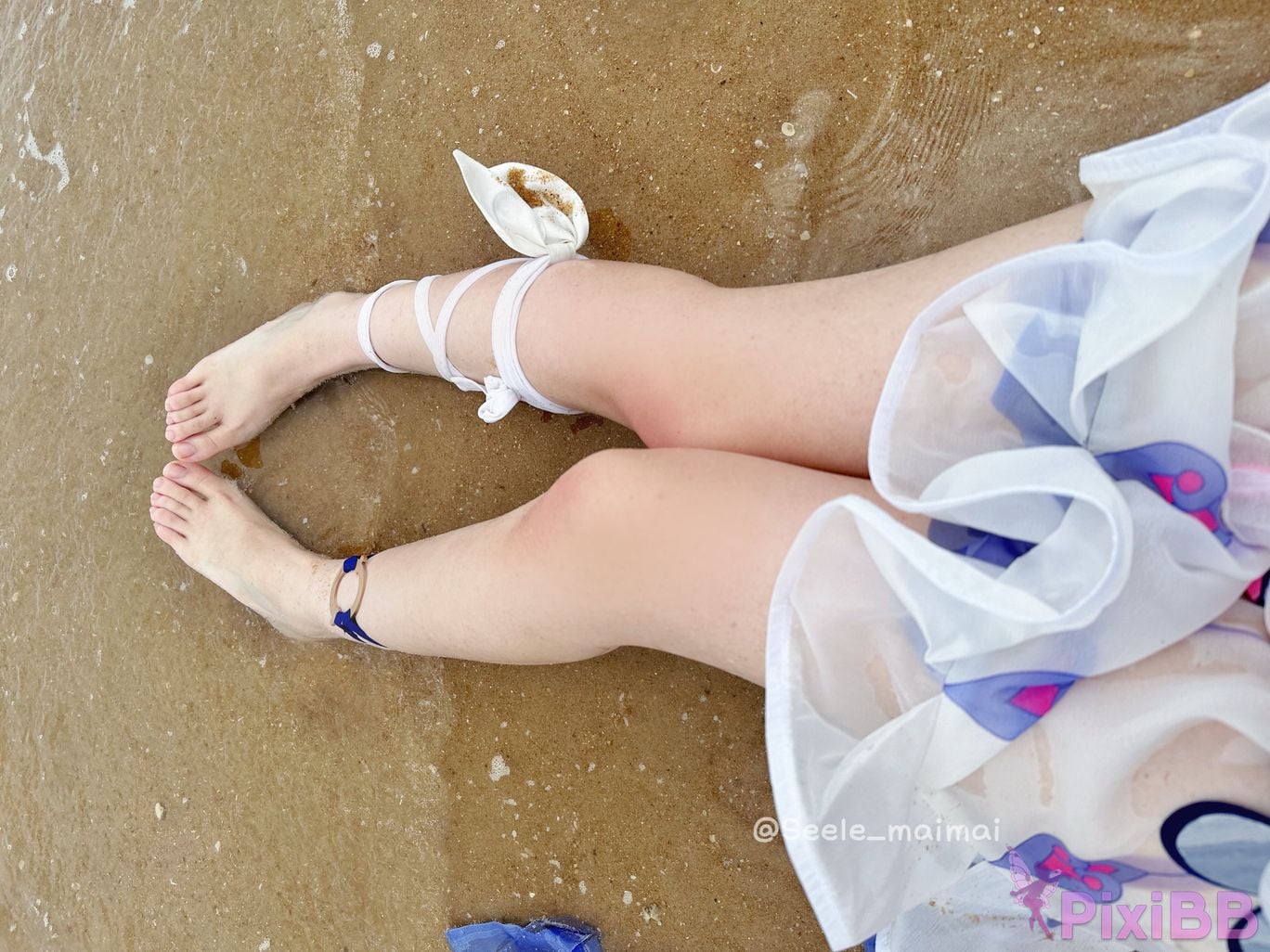 Cosplayer Seele Mai The story of waves on the other side Hill beach PixiBB.COM 052