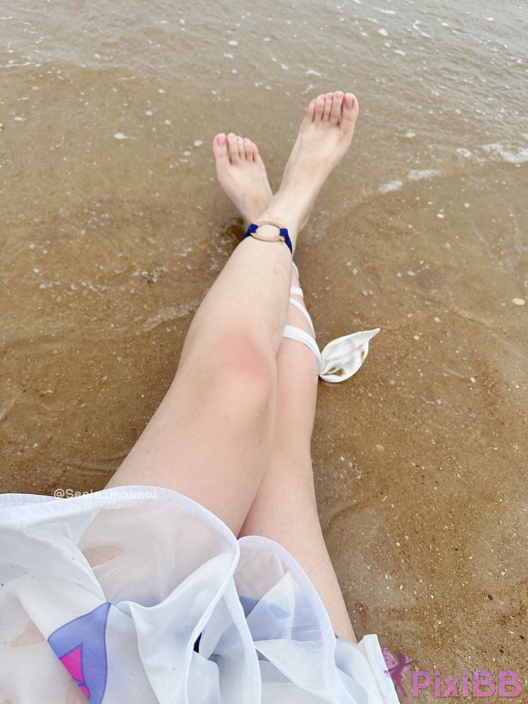 Cosplayer Seele Mai The story of waves on the other side Hill beach PixiBB.COM 053