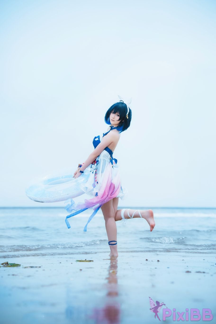 Cosplayer Seele Mai The story of waves on the other side Hill beach PixiBB.COM 071