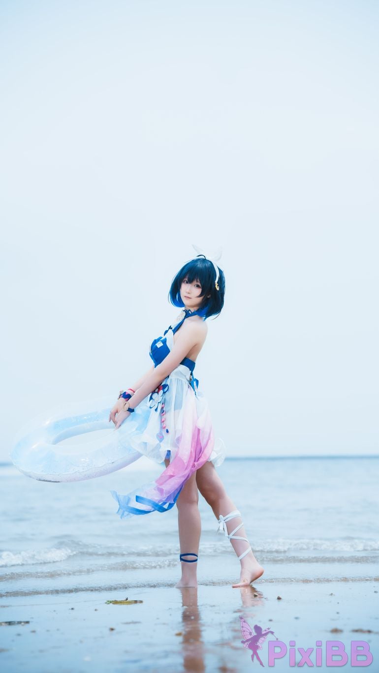 Cosplayer Seele Mai The story of waves on the other side Hill beach PixiBB.COM 072