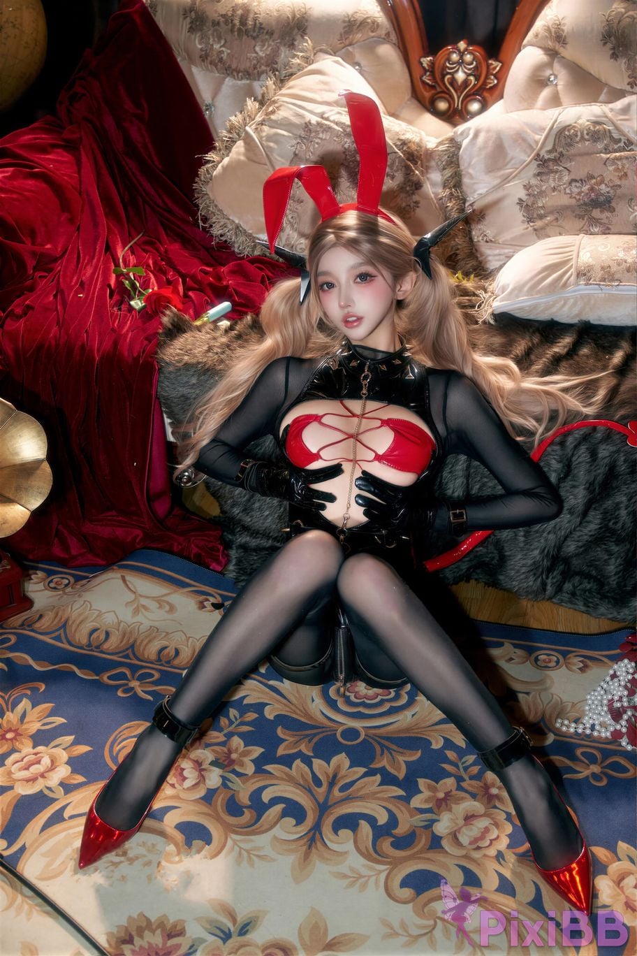 Cosplayer Expired rice noodles Devil Bunny PixiBB.COM 012