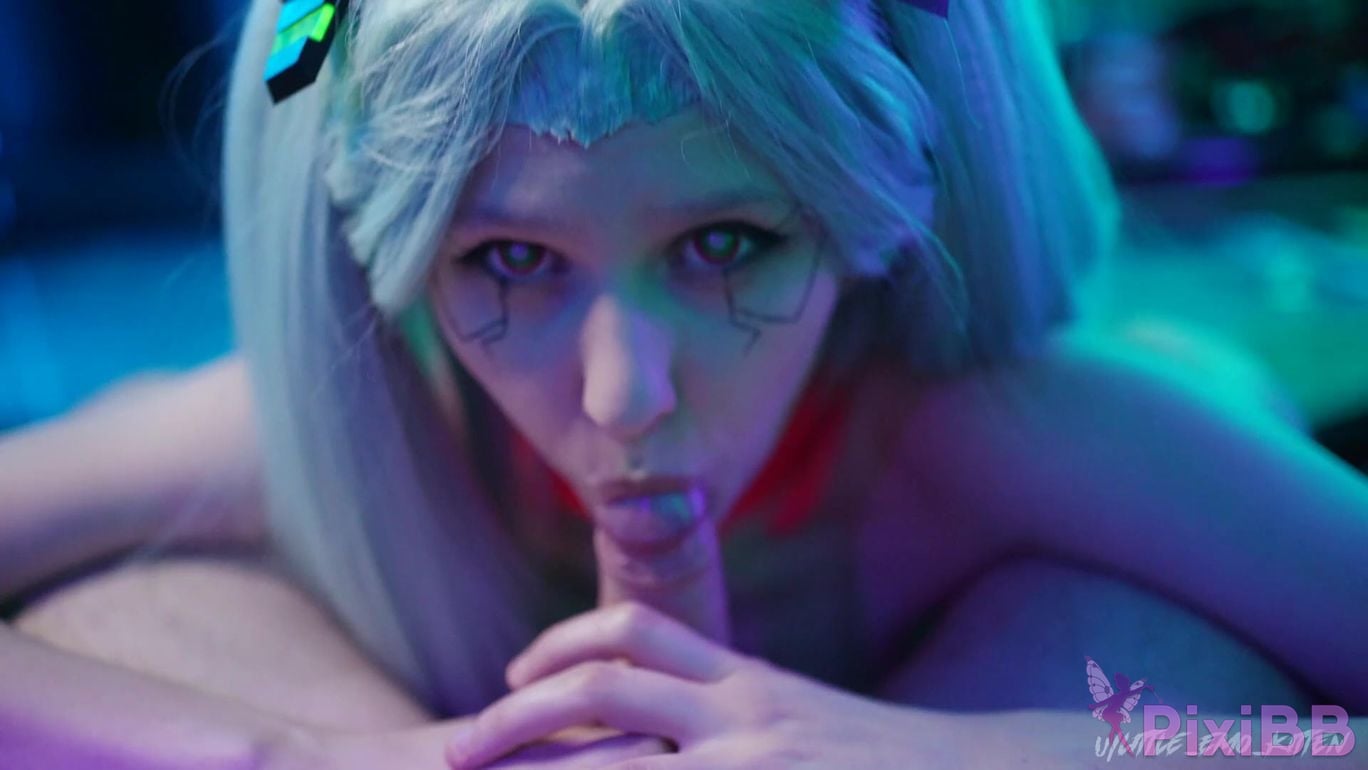 Little Emo Kitten Rebecca Cyberpunk Edgerunners PixiBB.COM 003