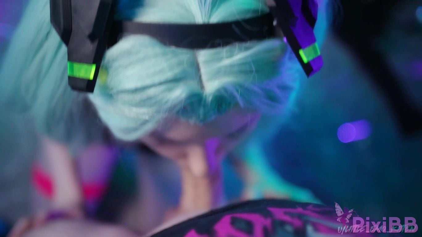 Little Emo Kitten Rebecca Cyberpunk Edgerunners PixiBB.COM 006