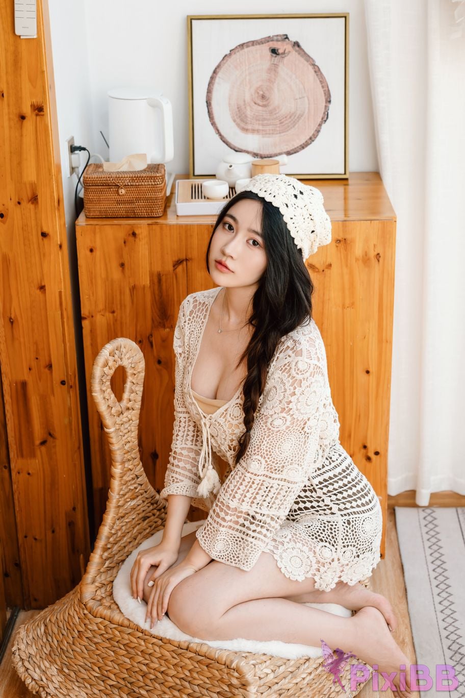 Cosplayer every year Nnian hibiscus flower PixiBB.COM 006