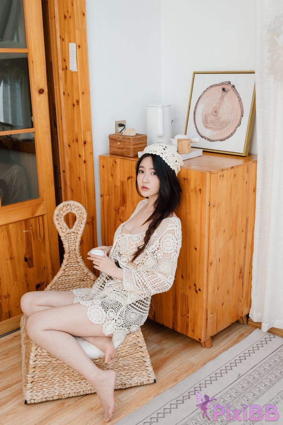 Cosplayer every year Nnian hibiscus flower PixiBB.COM 014