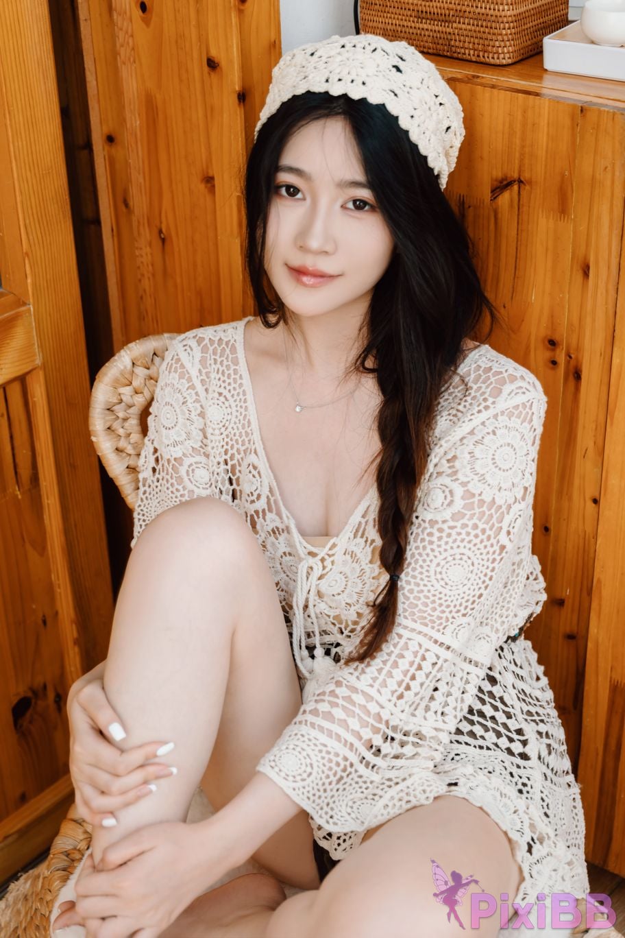 Cosplayer every year Nnian hibiscus flower PixiBB.COM 019