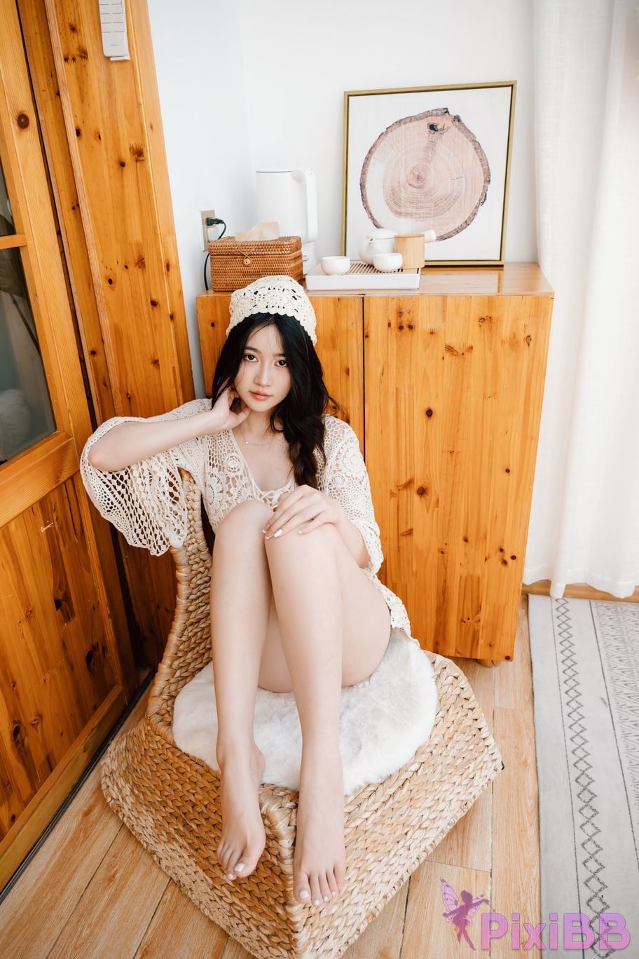 Cosplayer every year Nnian hibiscus flower PixiBB.COM 020