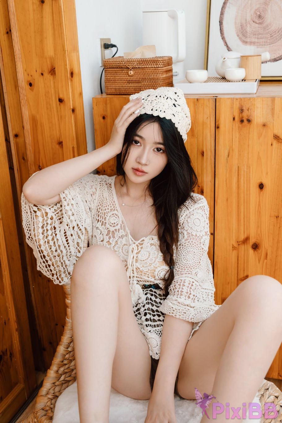 Cosplayer every year Nnian hibiscus flower PixiBB.COM 022