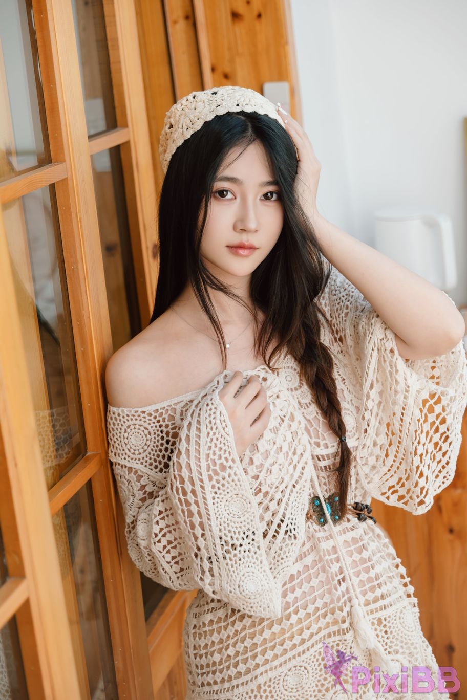 Cosplayer every year Nnian hibiscus flower PixiBB.COM 032