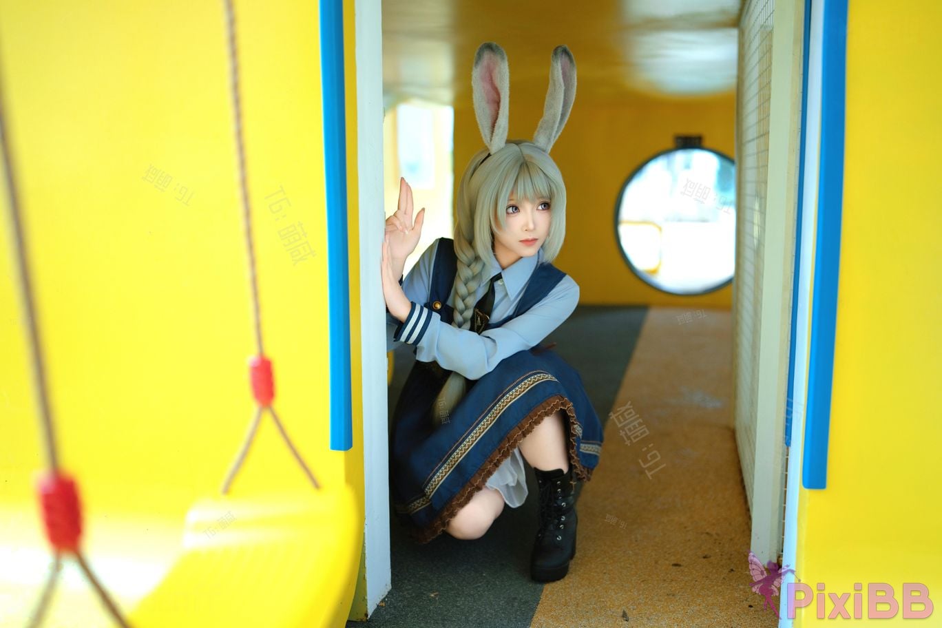 Cosplayer Bangni Bonnie Officer Rabbit PixiBB.COM 004
