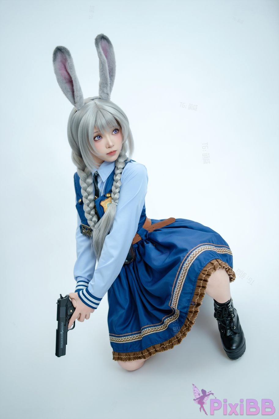 Cosplayer Bangni Bonnie Officer Rabbit PixiBB.COM 018