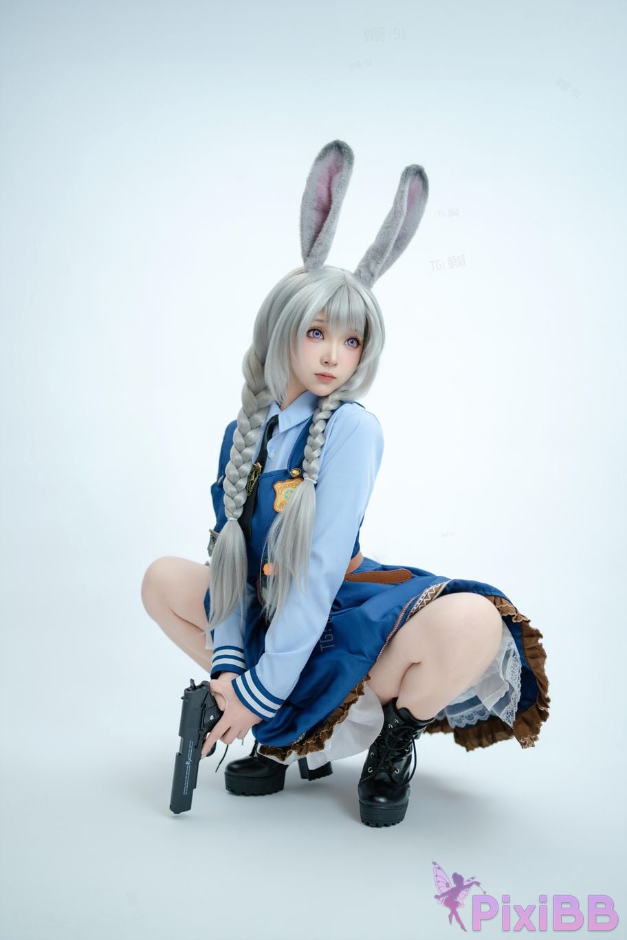 Cosplayer Bangni Bonnie Officer Rabbit PixiBB.COM 020