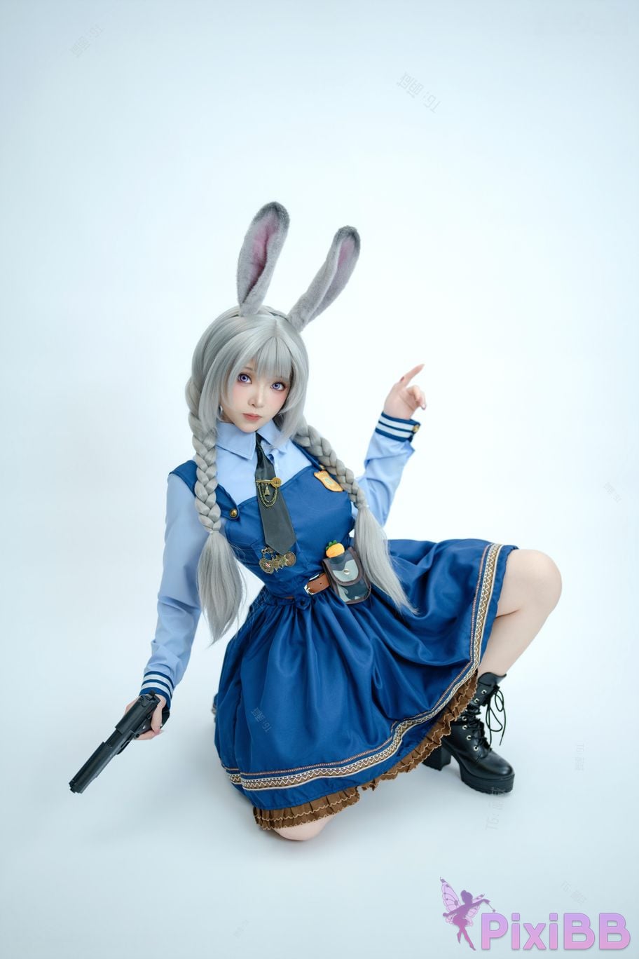 Cosplayer Bangni Bonnie Officer Rabbit PixiBB.COM 022