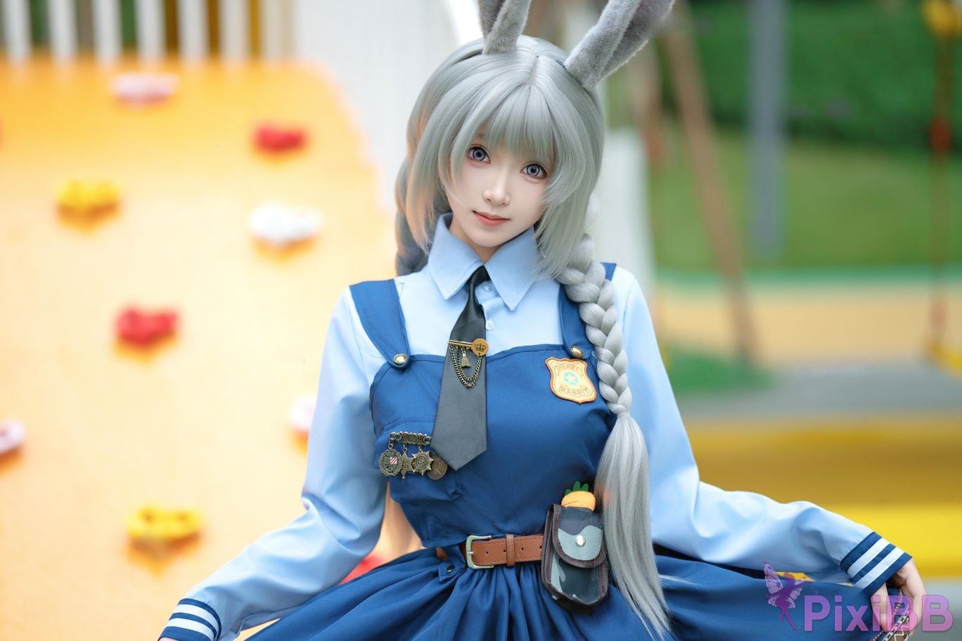 Cosplayer Bangni Bonnie Officer Rabbit PixiBB.COM 023