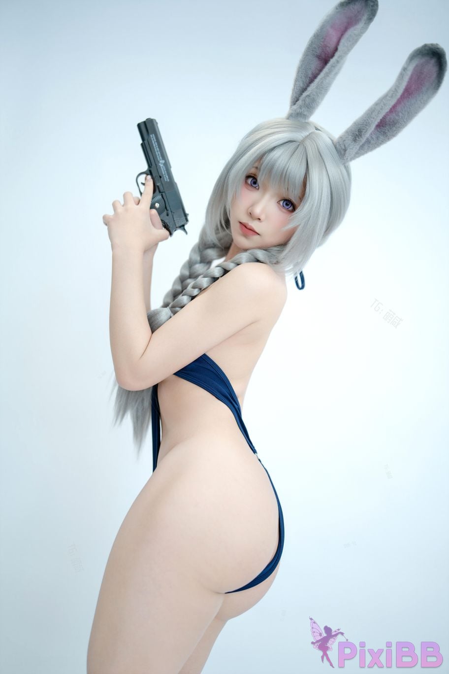 Cosplayer Bangni Bonnie Officer Rabbit PixiBB.COM 035