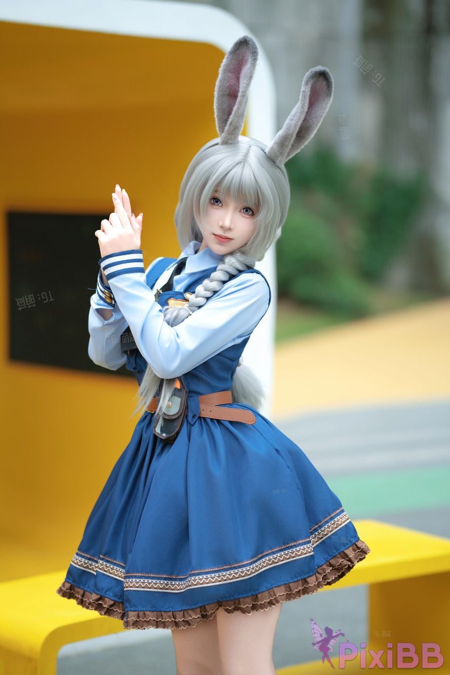 Cosplayer Bangni Bonnie Officer Rabbit PixiBB.COM 045