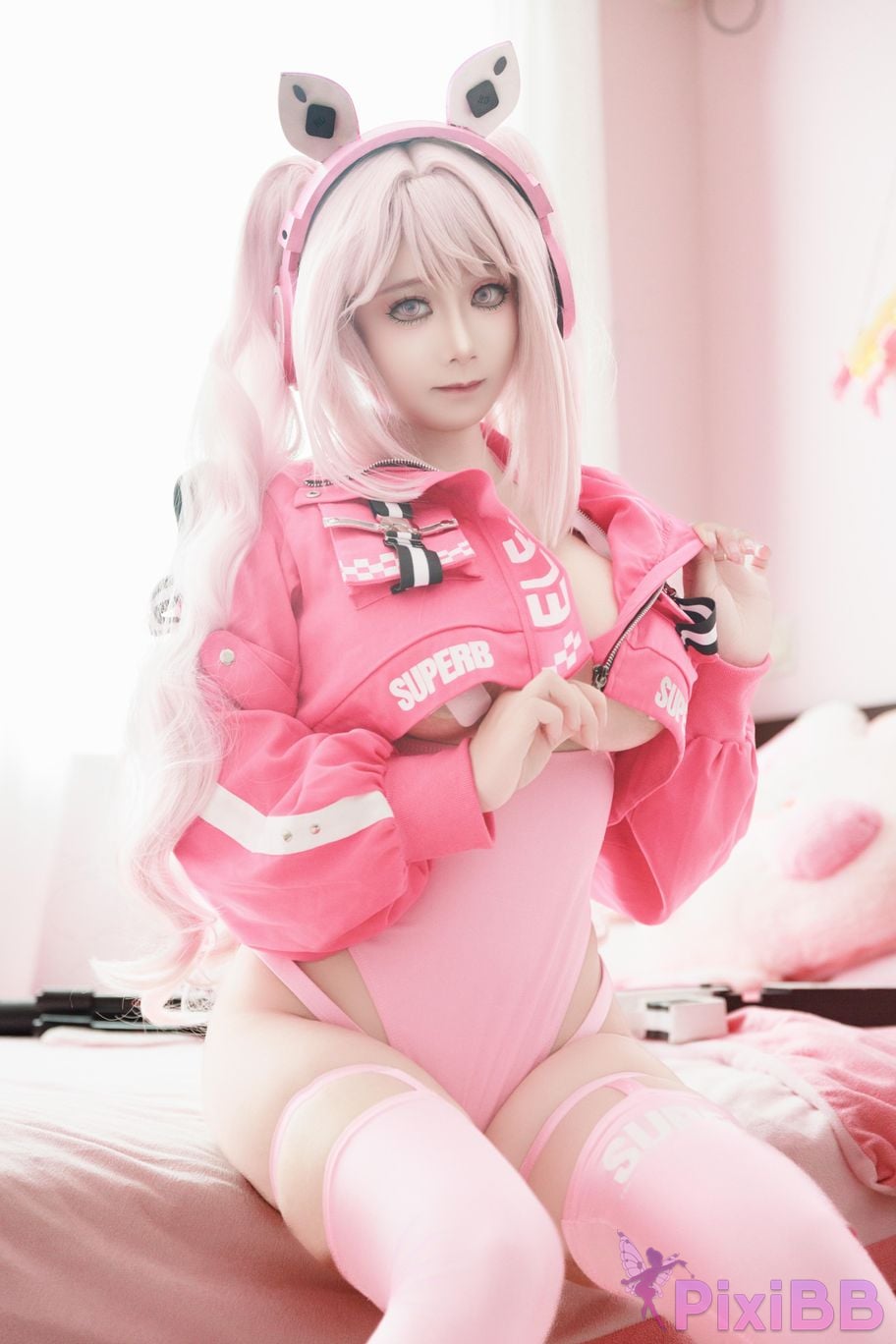 Cosplayer A Xuexue alice swimsuit PixiBB.COM 003