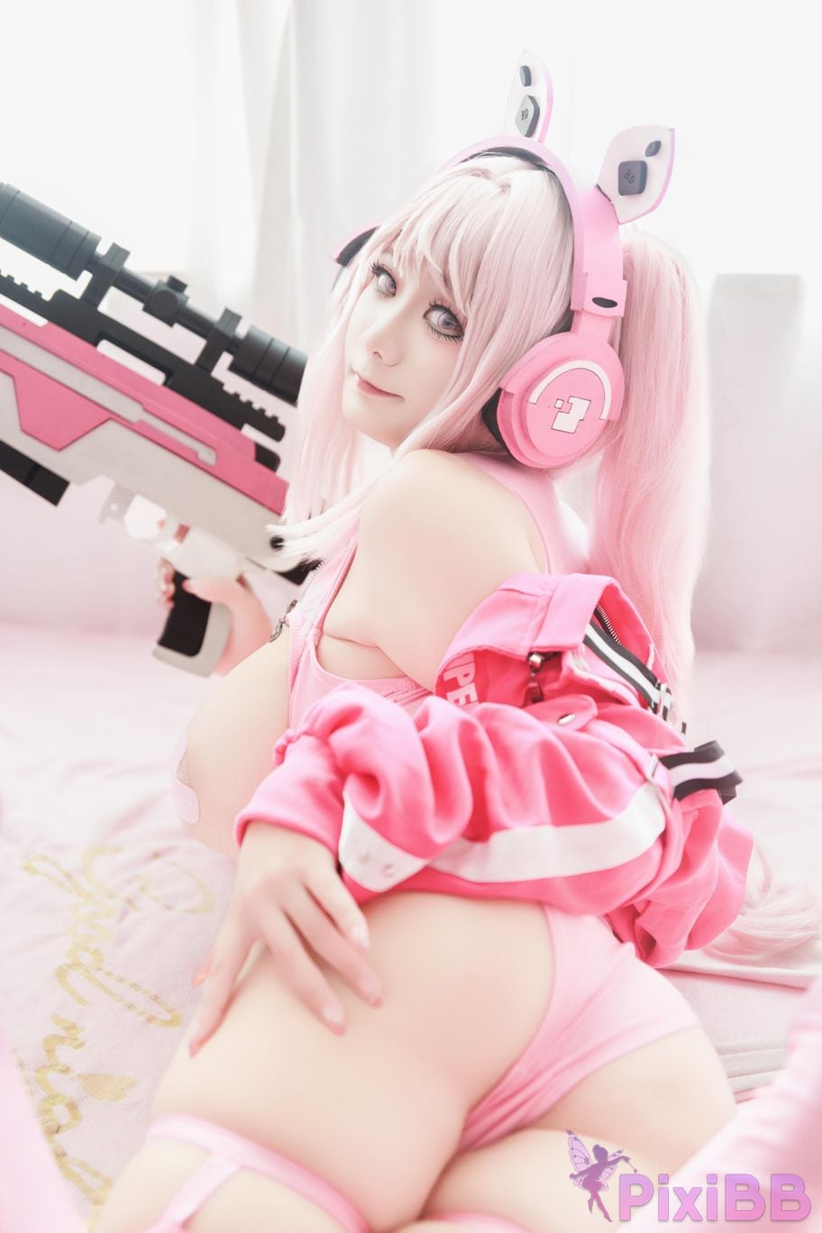 Cosplayer A Xuexue alice swimsuit PixiBB.COM 025