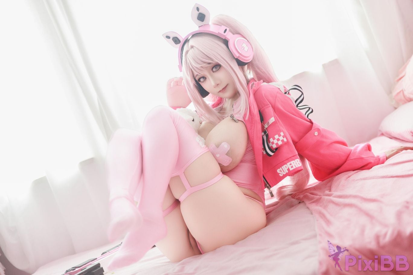 Cosplayer A Xuexue alice swimsuit PixiBB.COM 038