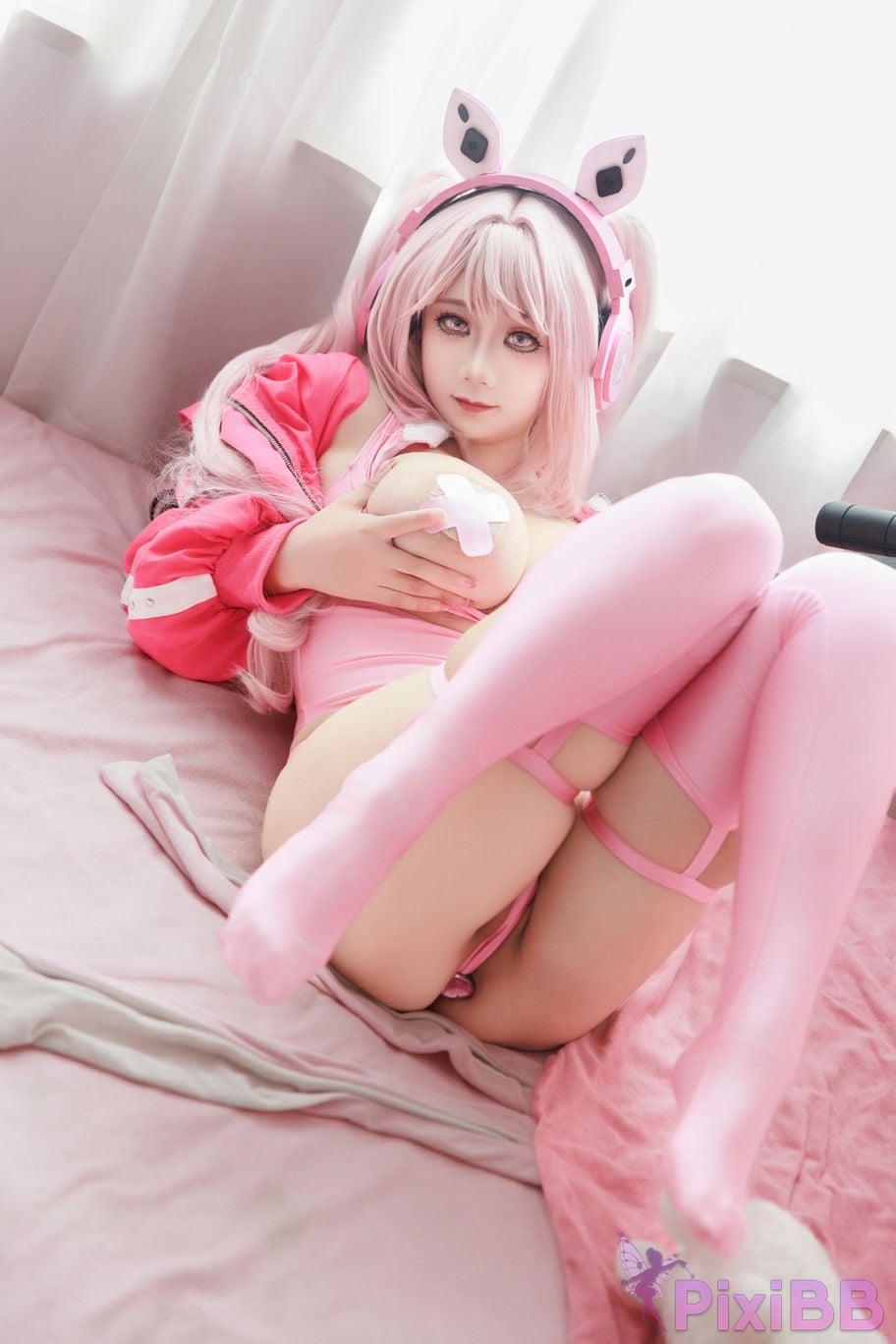 Cosplayer A Xuexue alice swimsuit PixiBB.COM 060