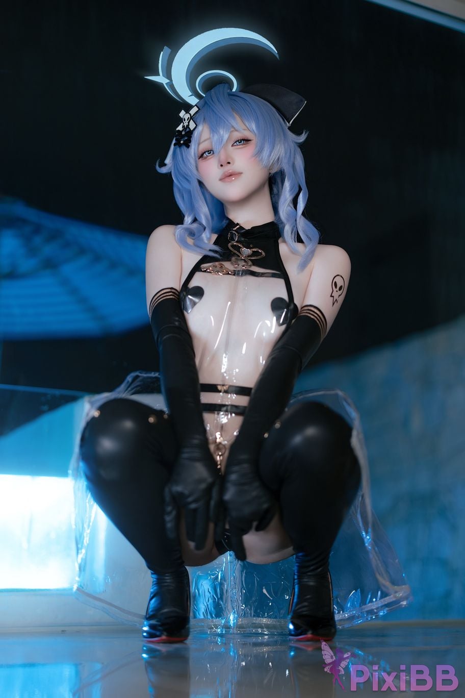 Cosplayer Island fish Yazi fan transparent nurse PixiBB.COM 005