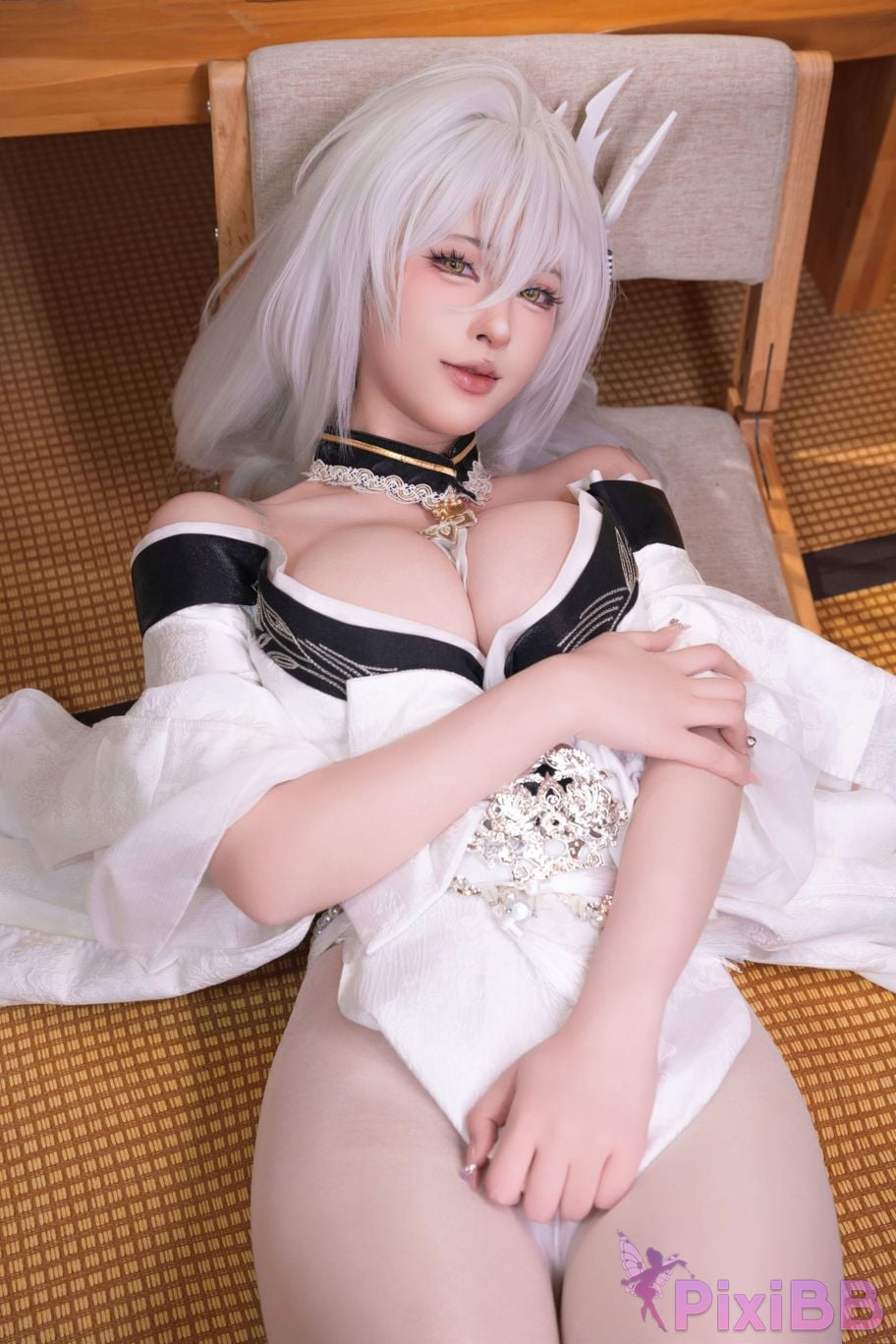 Cosplayer Yuno Shimizu azur lane Hakuho Kimono PixiBB.COM 073