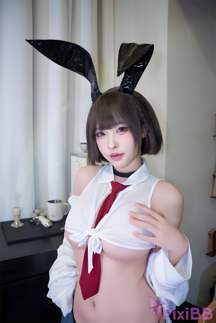 Coser Qing shui you nai JK PixiBB.COM 002