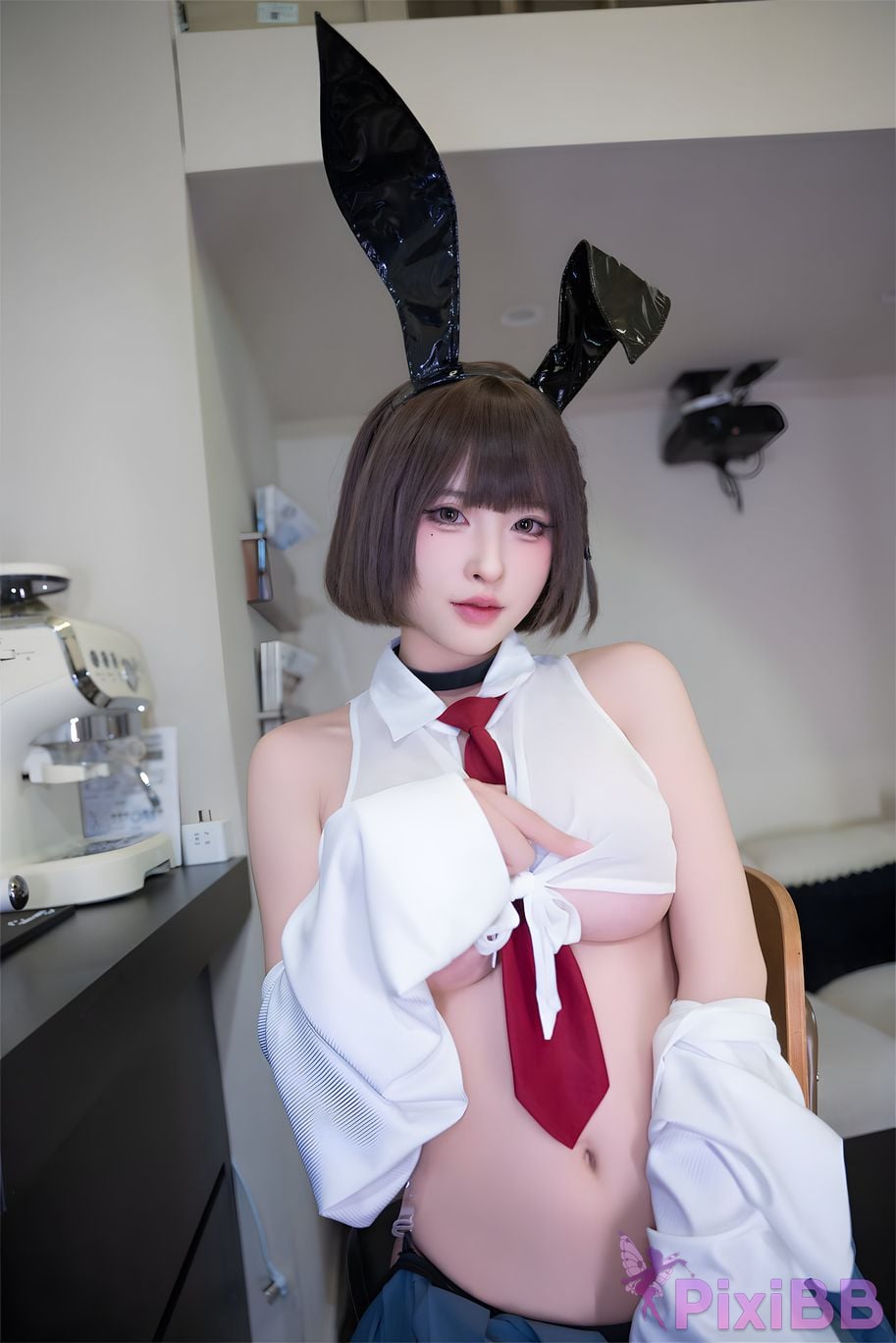 Coser Qing shui you nai JK PixiBB.COM 008