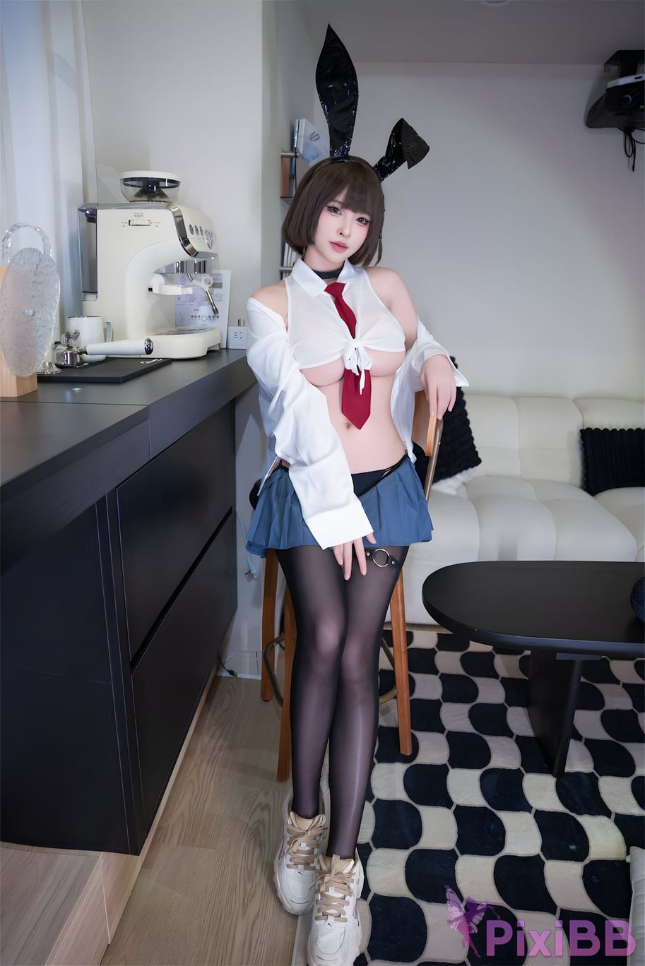 Coser Qing shui you nai JK PixiBB.COM 012