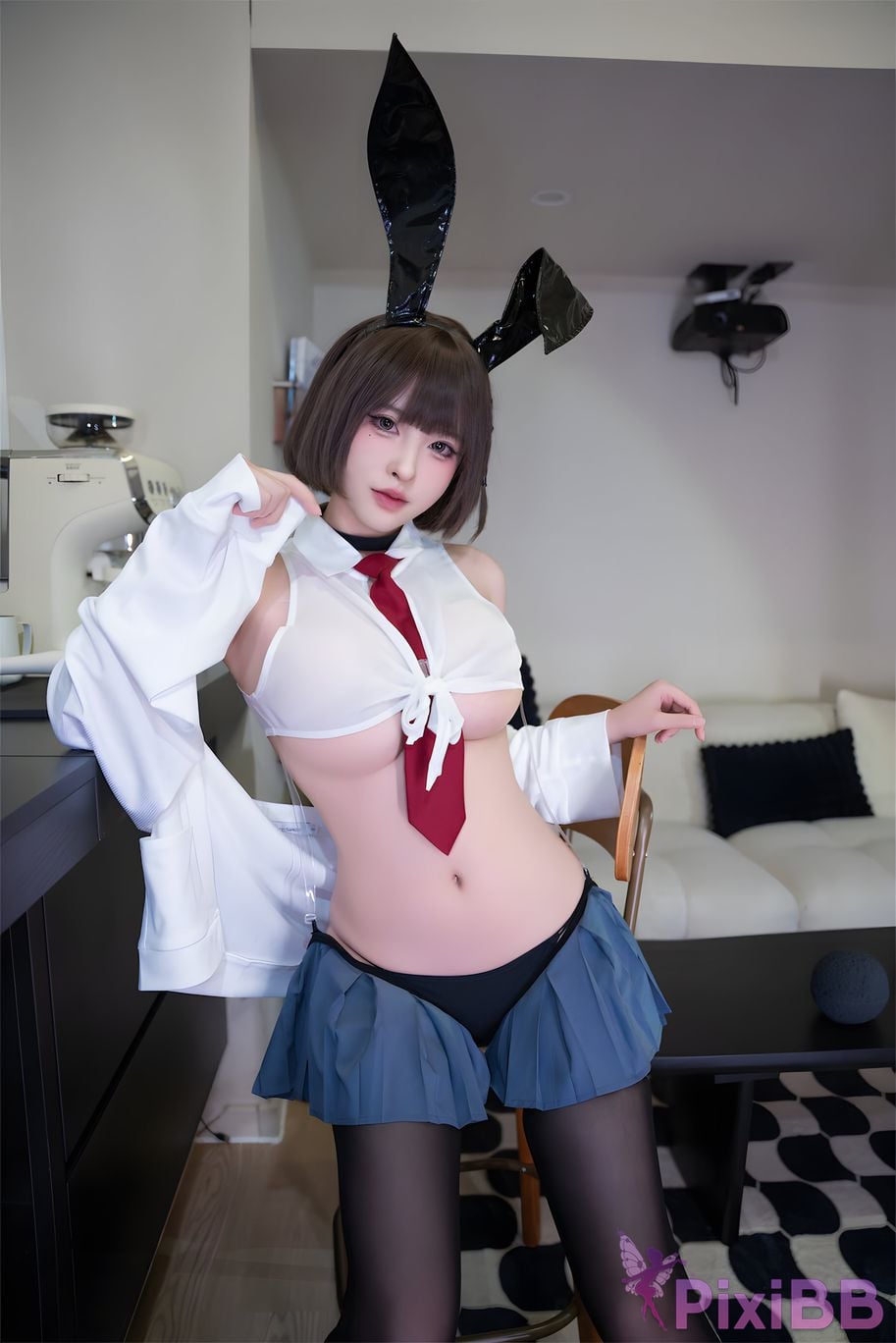 Coser Qing shui you nai JK PixiBB.COM 015