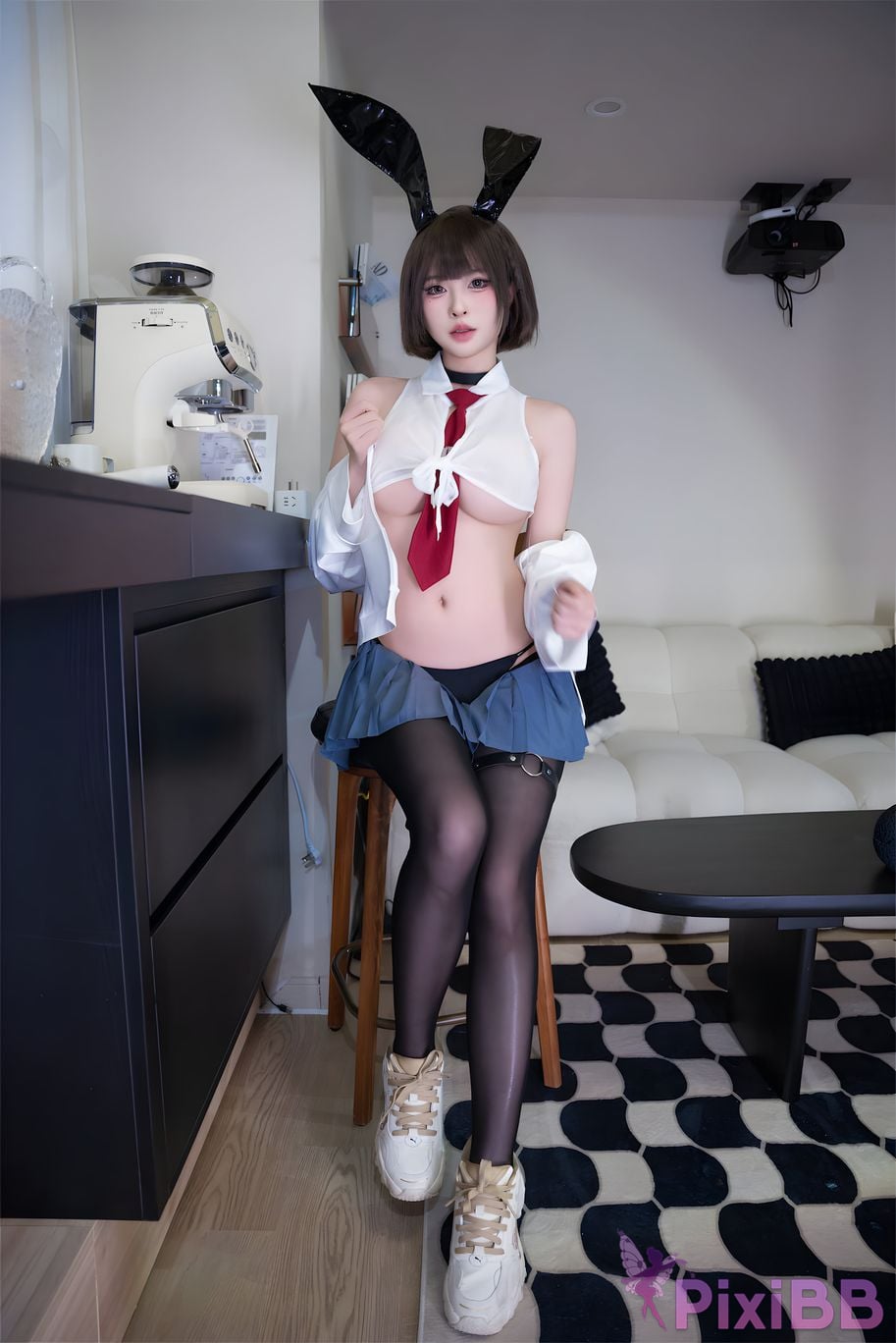 Coser Qing shui you nai JK PixiBB.COM 045