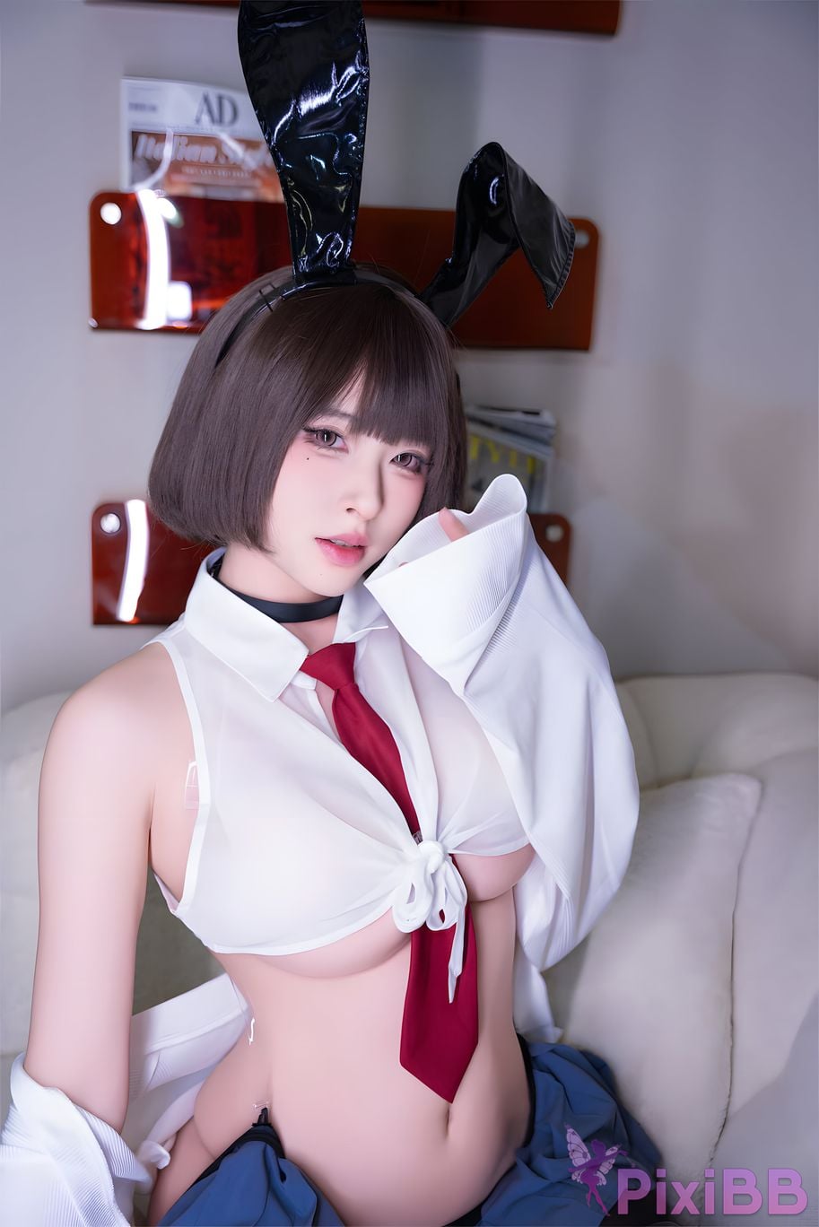 Coser Qing shui you nai JK PixiBB.COM 049