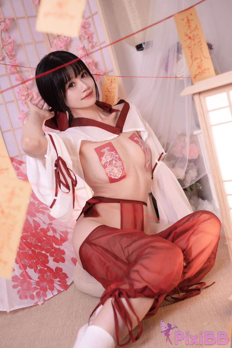 Cosplay Star Deer Prayer for the Witch PixiBB.COM 005