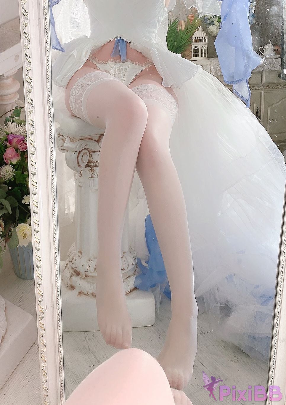 Cosplay cheese block wii Cheshire dress PixiBB.COM 047