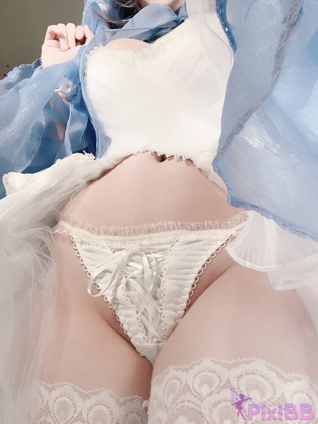 Cosplay cheese block wii Cheshire dress PixiBB.COM 049